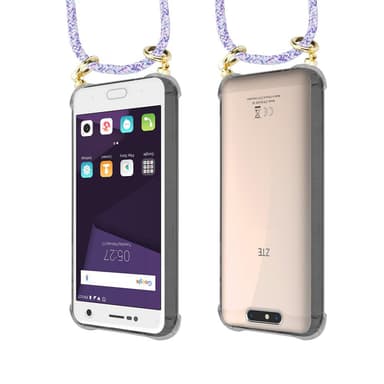ZTE Blade V8 Skal Fodral Kedja (Lila)