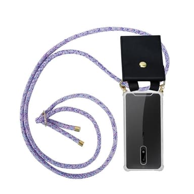 Nokia 5 2017 Skal Fodral Kedja (Lila)