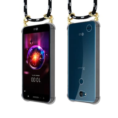 LG X POWER 3 Skal Fodral Kedja (Svart)