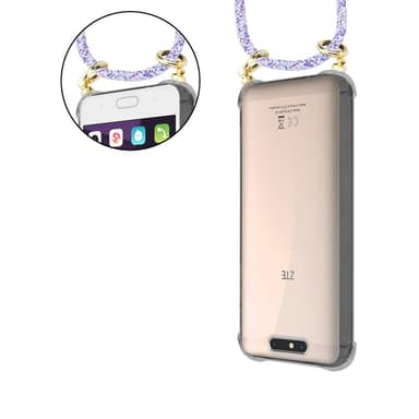ZTE Blade V8 Skal Fodral Kedja (Lila)