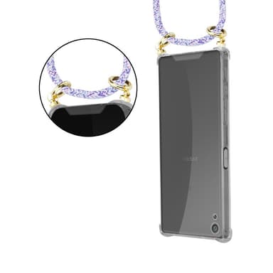 Sony Xperia XA Skal Fodral Kedja (Lila)