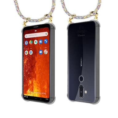 Nokia 8.1 Skal Fodral Kedja (Gul)