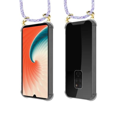 Huawei MATE 20 Skal Fodral Kedja (Lila)