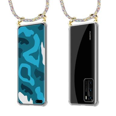 Huawei P40 Skal Fodral Kedja (Gul)