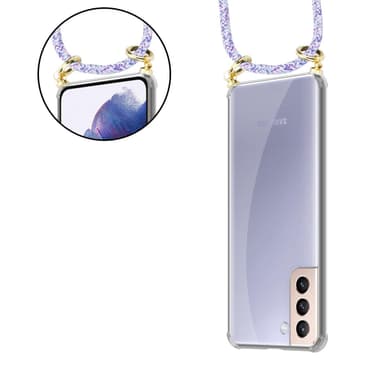 Samsung Galaxy S21 PLUS Skal Fodral Kedja (Lila)