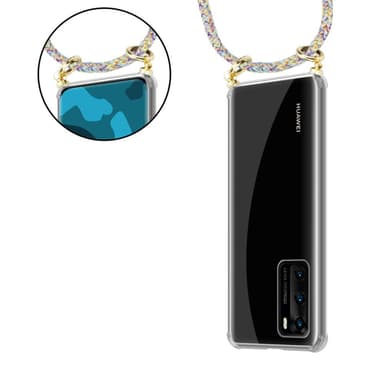 Huawei P40 Skal Fodral Kedja (Gul)