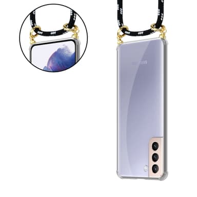 Samsung Galaxy S21 PLUS Skal Fodral Kedja (Svart)