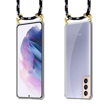 Samsung Galaxy S21 PLUS Skal Fodral Kedja (Svart)