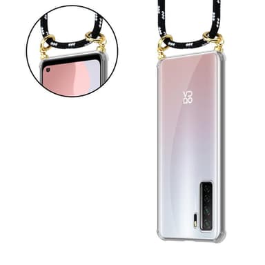 Huawei NOVA 7 SE Skal Fodral Kedja (Svart)