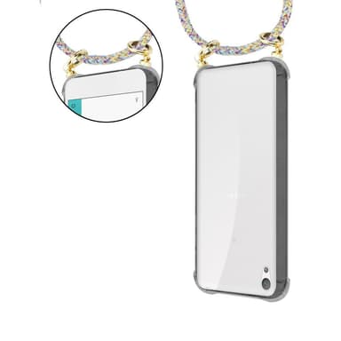 Sony Xperia E5 Skal Fodral Kedja (Gul)