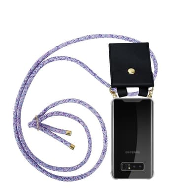 Samsung Galaxy NOTE 8 Skal Fodral Kedja (Lila)