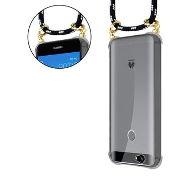 Huawei NOVA Skal Fodral Kedja (Svart)