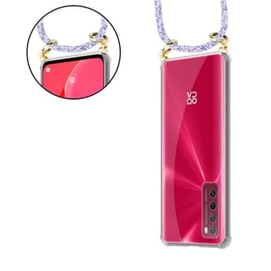 Huawei NOVA 7 5G Skal Fodral Kedja (Lila)
