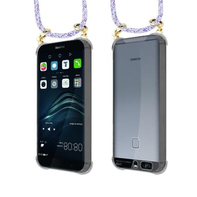 Huawei P9 Skal Fodral Kedja (Lila)