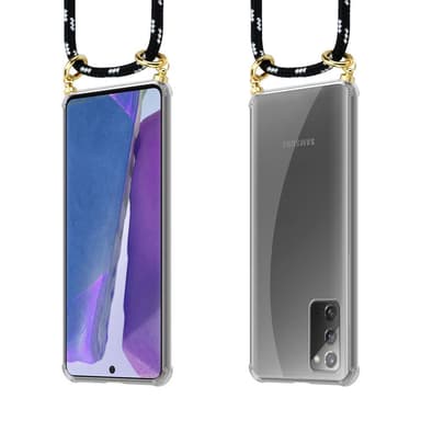 Samsung Galaxy NOTE 20 Skal Fodral Kedja (Svart)