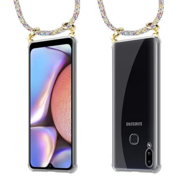 Samsung Galaxy A10s / M01s Skal Fodral Kedja (Gul)