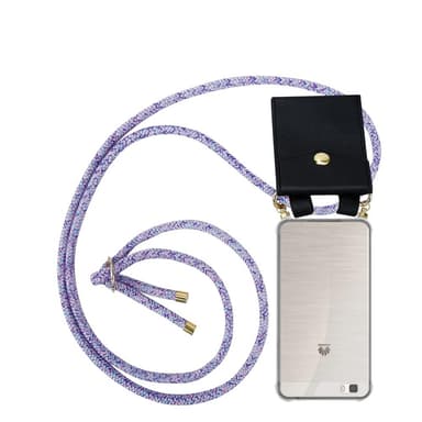 Huawei P8 LITE 2015 Skal Fodral Kedja (Lila)