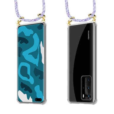 Huawei P40 PRO / P40 PRO+ Skal Fodral Kedja (Lila)