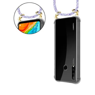 Huawei P30 LITE Skal Fodral Kedja (Lila)