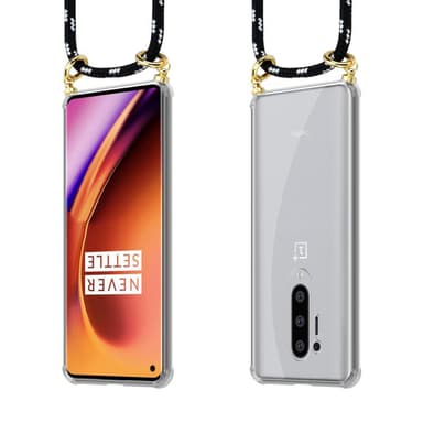 OnePlus 8 PRO Skal Fodral Kedja (Svart)