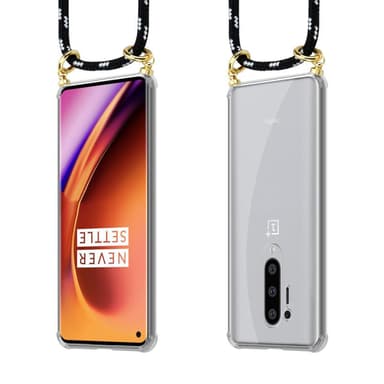 OnePlus 8 PRO Skal Fodral Kedja (Svart)