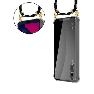 Huawei P20 PRO / P20 PLUS Skal Fodral Kedja (Svart)