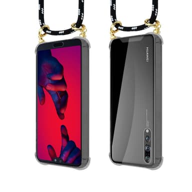 Huawei P20 PRO / P20 PLUS Skal Fodral Kedja (Svart)