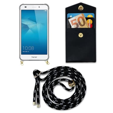 Honor 5C Skal Fodral Kedja (Svart)