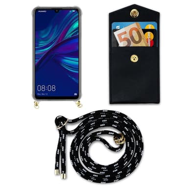 Huawei P SMART PLUS 2019 Skal Fodral Kedja (Svart)