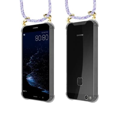 Huawei P10 LITE Skal Fodral Kedja (Lila)