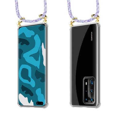 Huawei P40 PRO / P40 PRO+ Skal Fodral Kedja (Lila)
