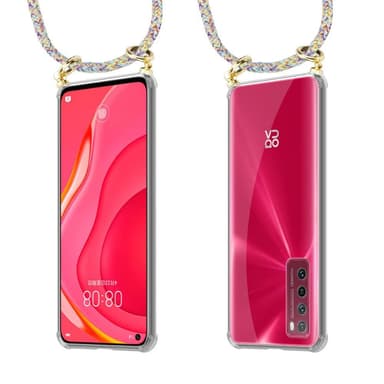 Huawei NOVA 7 5G Skal Fodral Kedja (Gul)