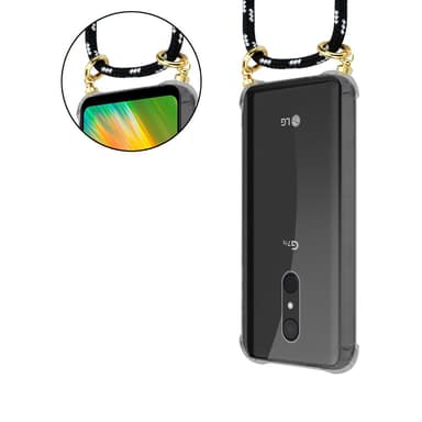 LG Q9 Skal Fodral Kedja (Svart)