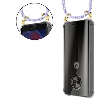 Motorola MOTO X4 Skal Fodral Kedja (Lila)