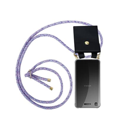 Sony Xperia XZ1 Skal Fodral Kedja (Lila)