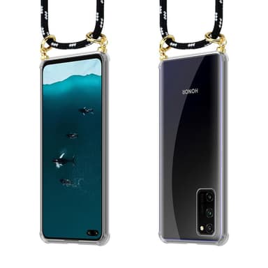 Honor View 30 PRO Skal Fodral Kedja (Svart)