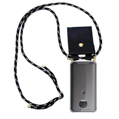 Motorola MOTO G5S PLUS Skal Fodral Kedja (Svart)