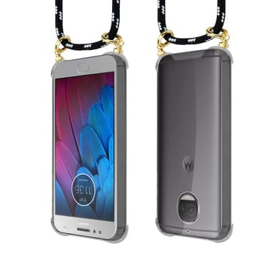 Motorola MOTO G5S PLUS Skal Fodral Kedja (Svart)