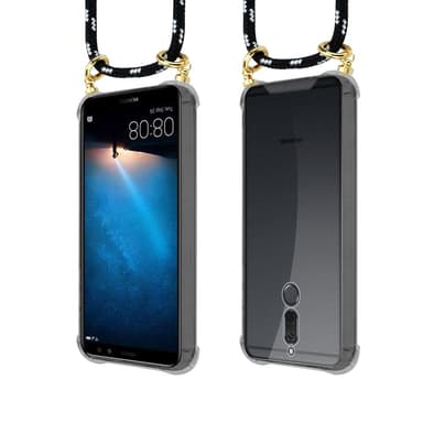 Huawei MATE 10 / NOVA 2i Skal Fodral Kedja (Svart)