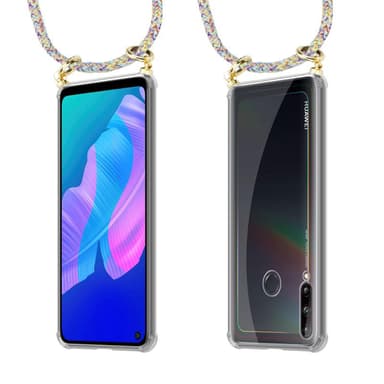 Huawei P40 LITE E Skal Fodral Kedja (Gul)
