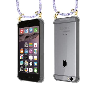 iPhone 6 / 6S Skal Fodral Kedja (Lila)