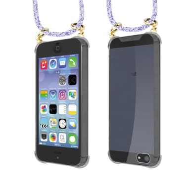 iPhone 5 / 5S / SE 2016 Skal Fodral Kedja (Lila)