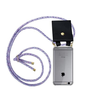 iPhone 6 / 6S Skal Fodral Kedja (Lila)
