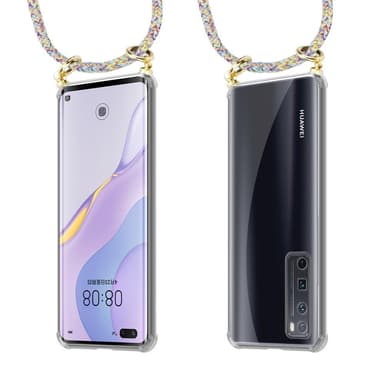 Huawei NOVA 7 PRO 5G Skal Fodral Kedja (Gul)