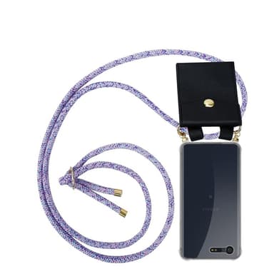 Sony Xperia X COMPACT Skal Fodral Kedja (Lila)