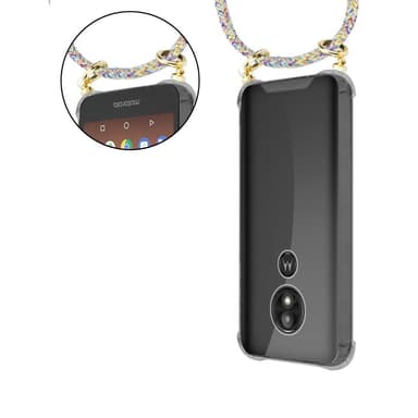 Motorola MOTO E5 / G6 PLAY Skal Fodral Kedja (Gul)