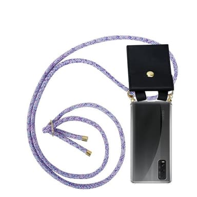 Oppo FIND X2 Skal Fodral Kedja (Lila)