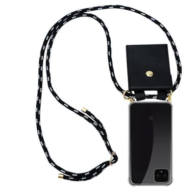 Google PIXEL 4 XL Skal Fodral Kedja (Svart)