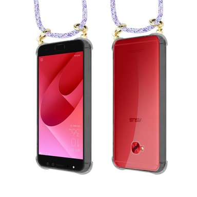 Asus ZenFone 4 Selfie PRO Skal Fodral Kedja (Lila)