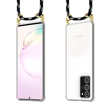 Samsung Galaxy NOTE 20 PLUS Skal Fodral Kedja (Svart)